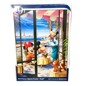 NEW Disney Japan Mickey & Minnie Mini Puzzle 8.5”